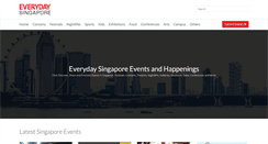 Desktop Screenshot of everydaysingapore.com