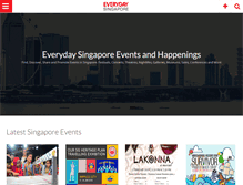 Tablet Screenshot of everydaysingapore.com